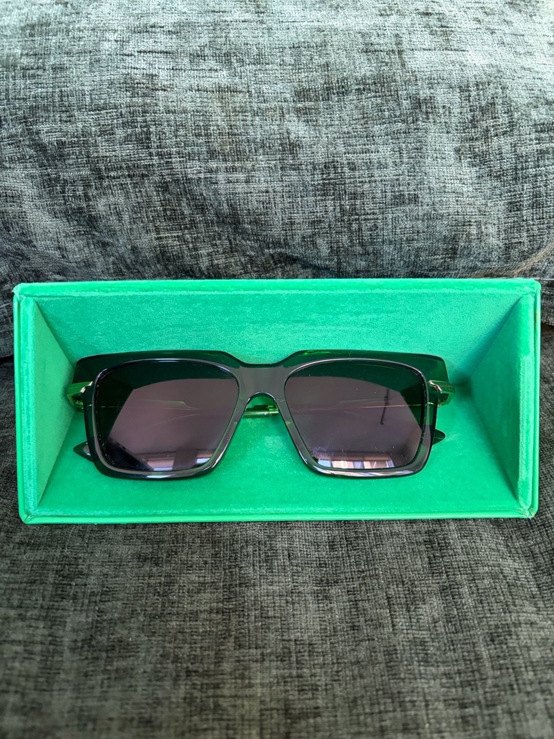 Bottega Veneta Green Sunglasses 3