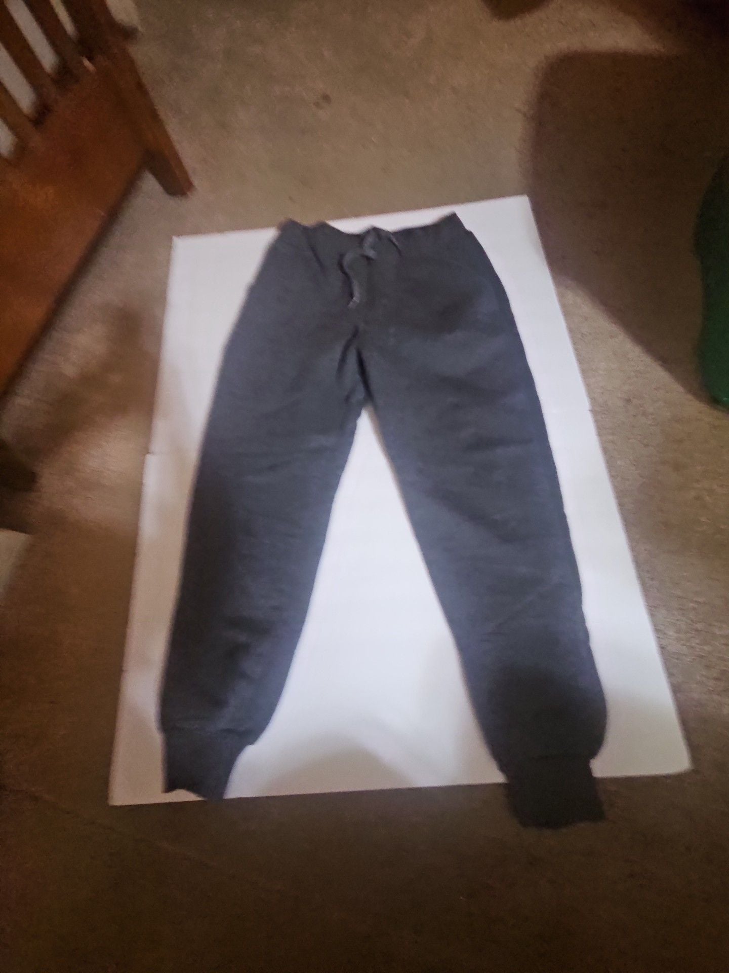YeoKou Sherpa Lined Sweatpants Size L Dark Gray 2
