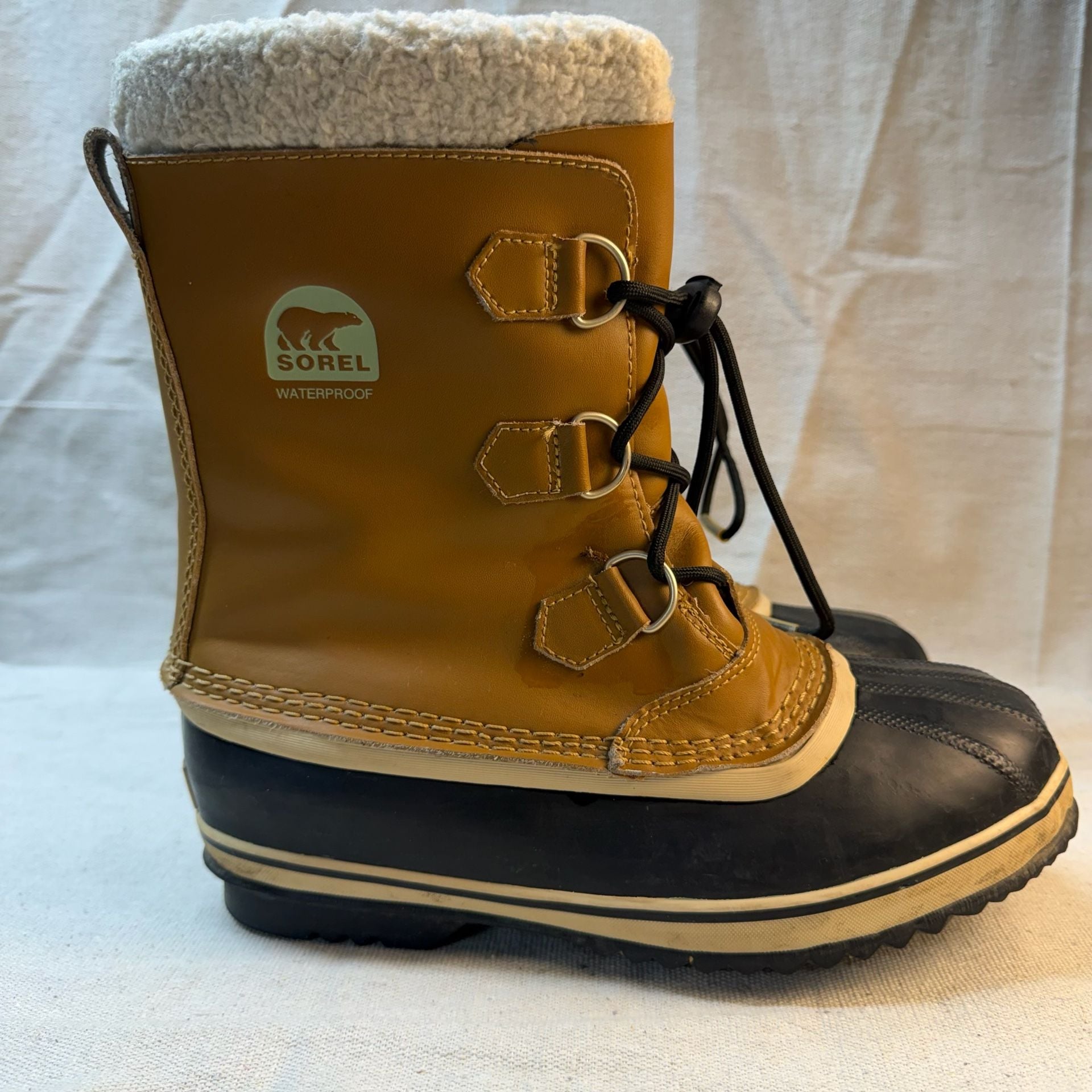 Sorel Winter Boots Tan Black Waterproof Snow Boot 5