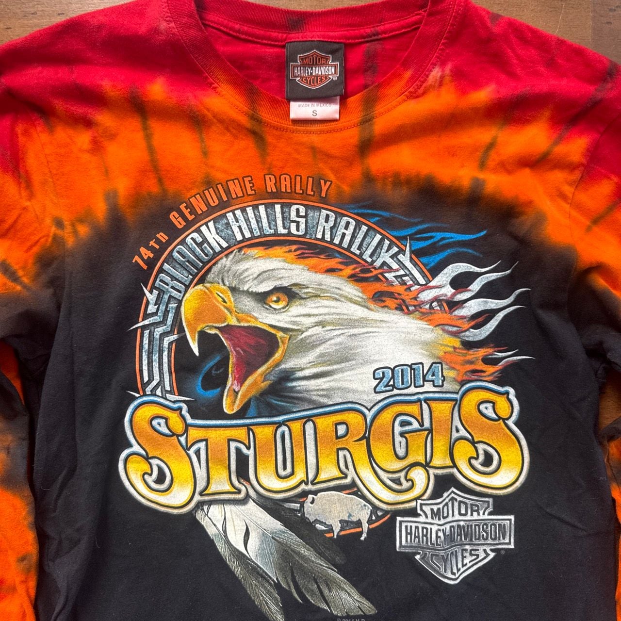 Harley Davidson Sturgis 2014 Long Sleeve Shirt Size S 3