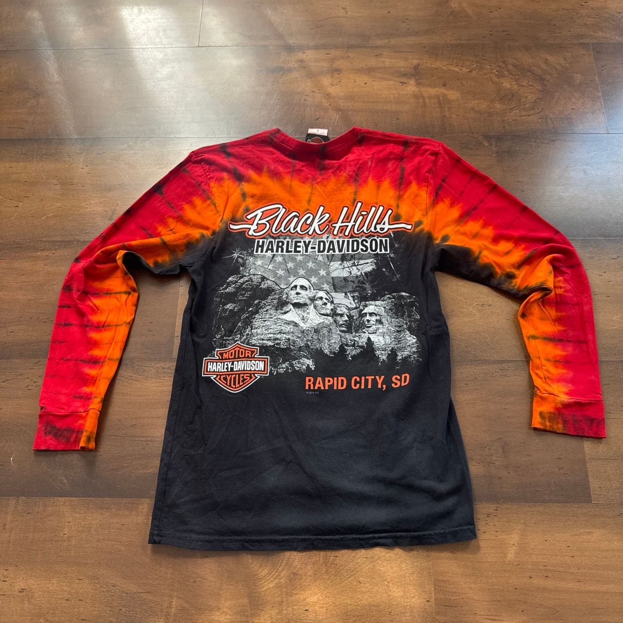 Harley Davidson Sturgis 2014 Long Sleeve Shirt Size S 4