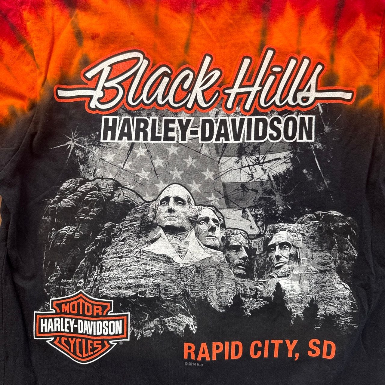 Harley Davidson Sturgis 2014 Long Sleeve Shirt Size S 5