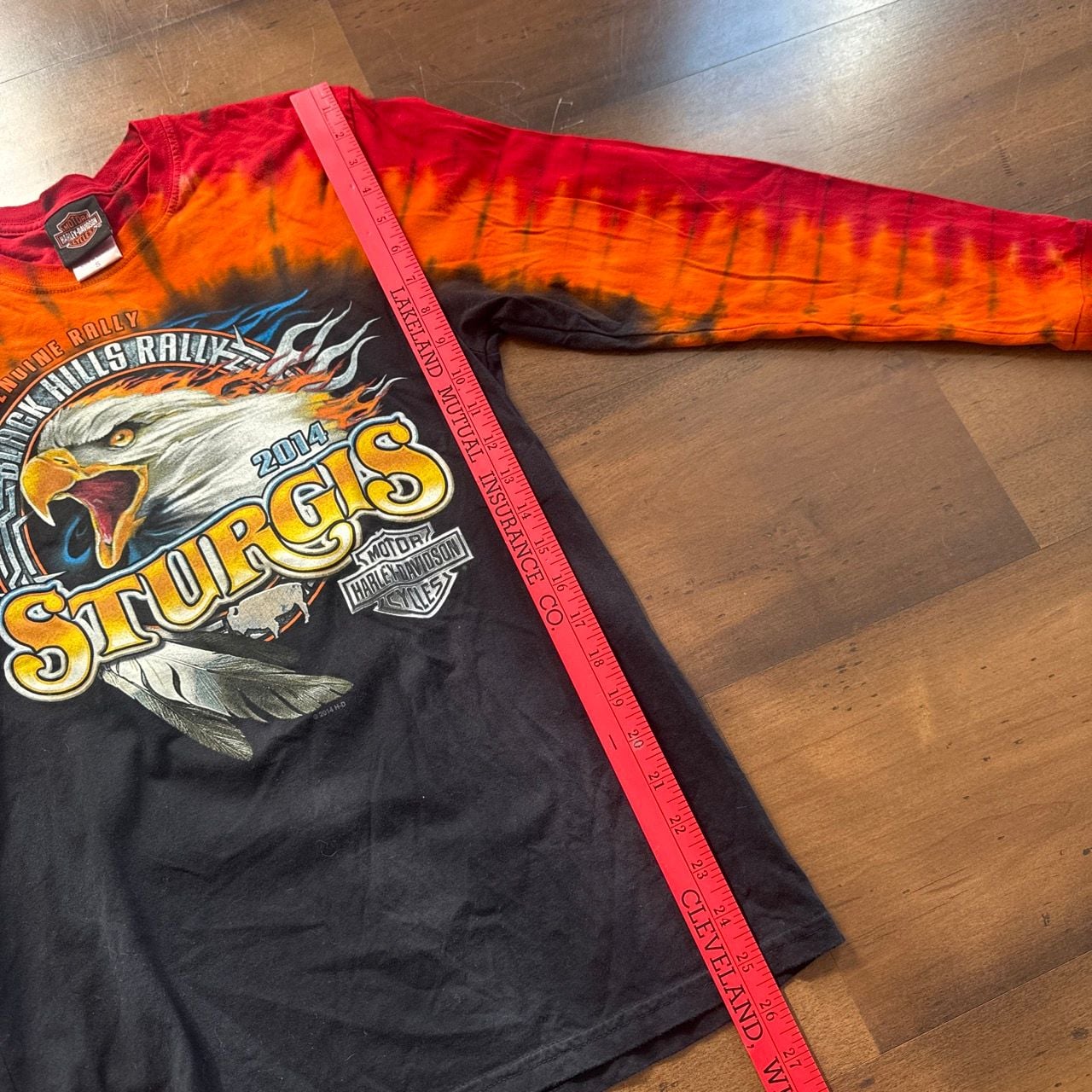 Harley Davidson Sturgis 2014 Long Sleeve Shirt Size S 8