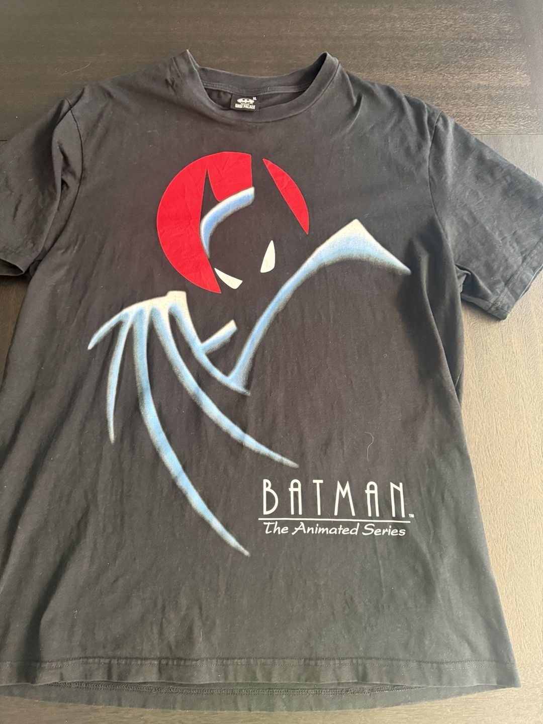 Shoe Palace Batman The Animated Series T-Shirt Size XL Black Graphic Tee 3