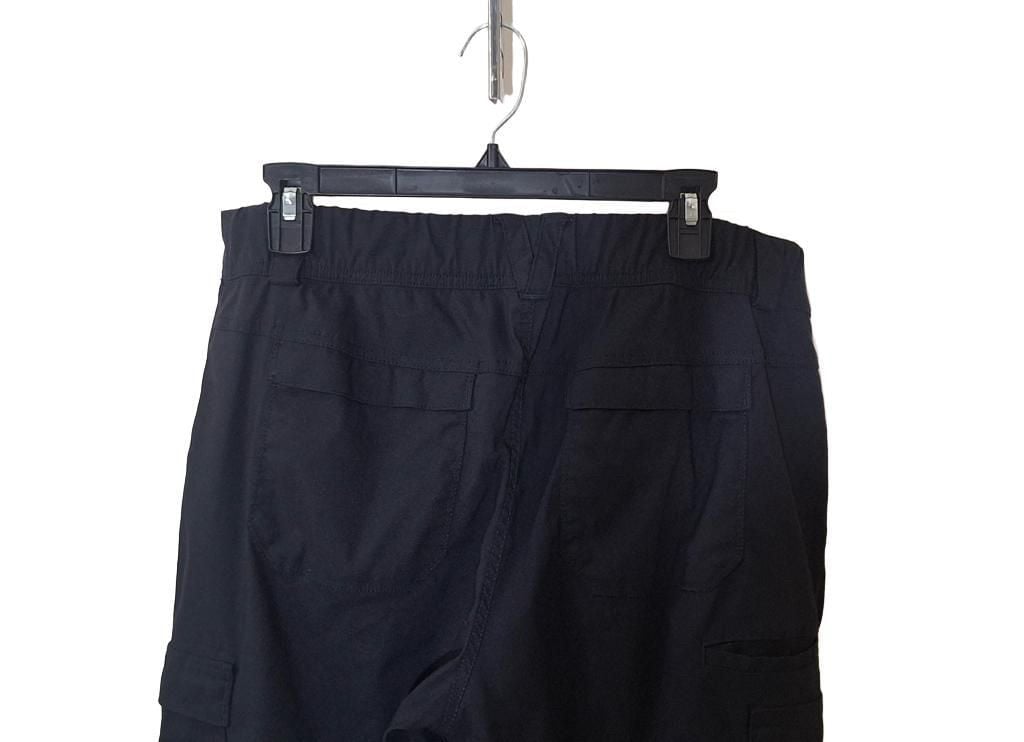 Duluth Trading Co Pants Size 14x33 Black Nylon Spandex 6