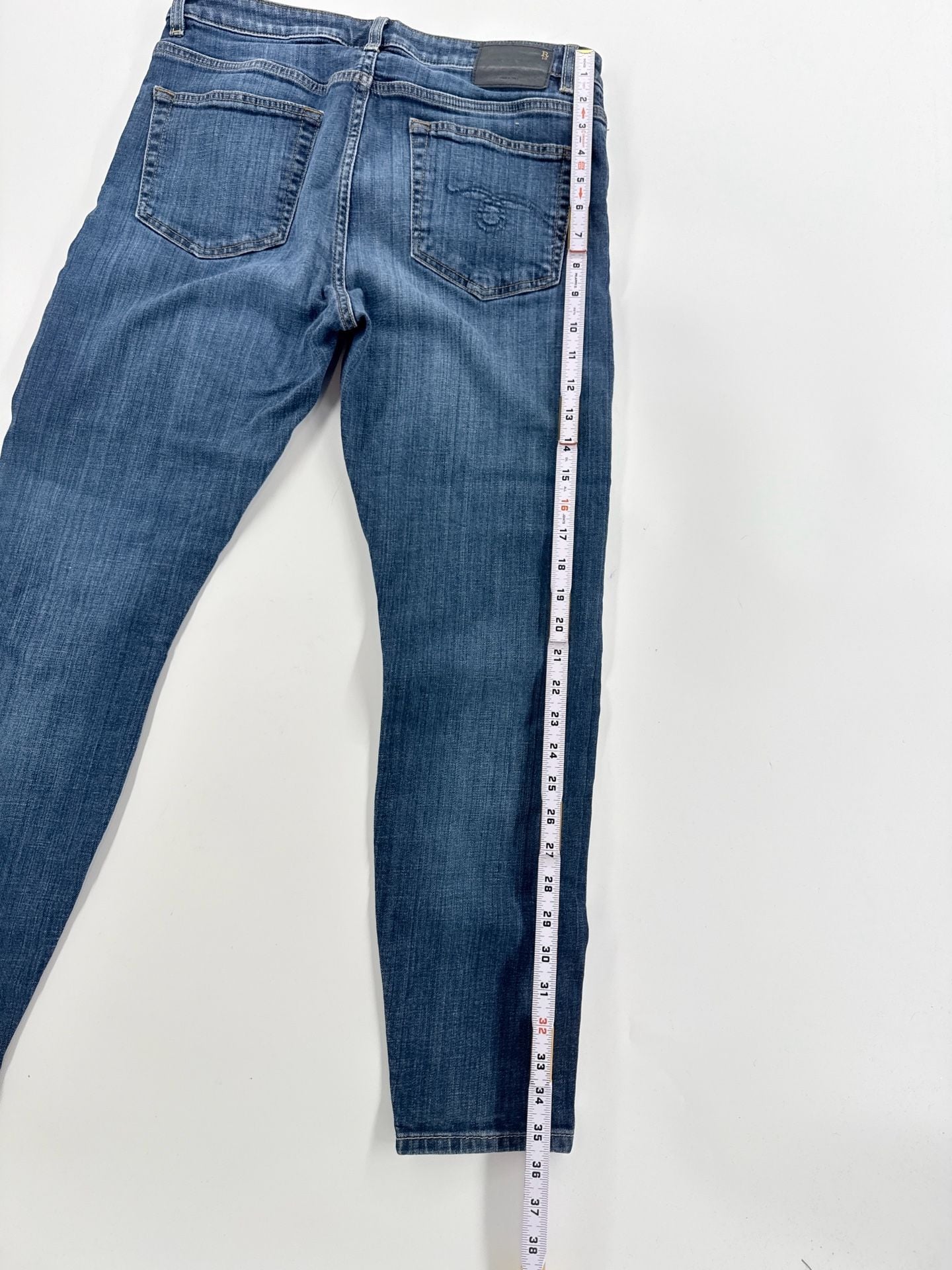 R13 Jeans Bootcut Size 30 Blue Denim 6
