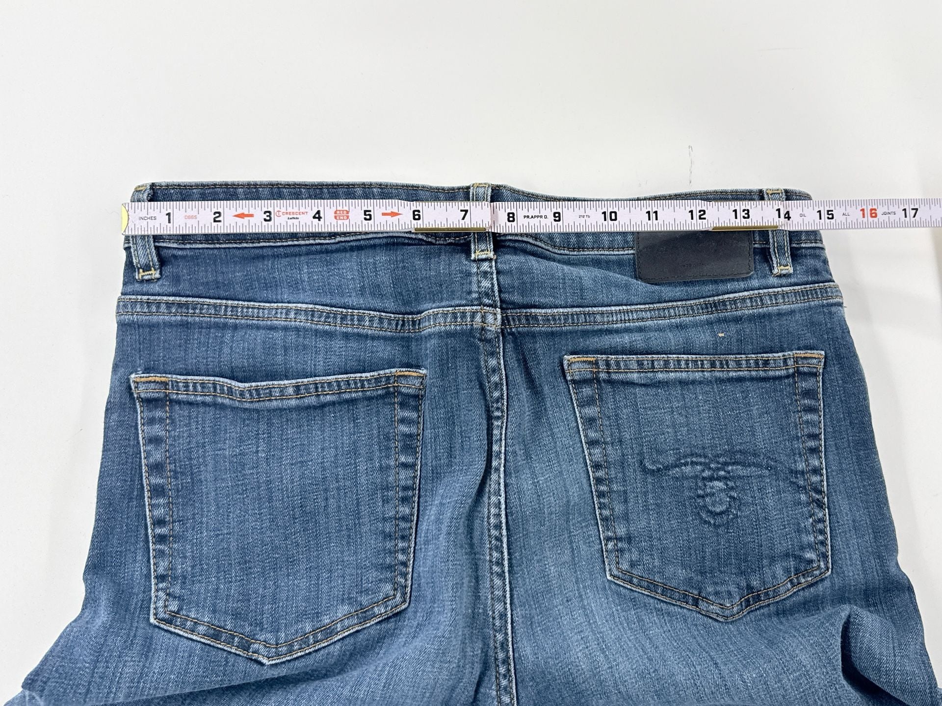 R13 Jeans Bootcut Size 30 Blue Denim 7