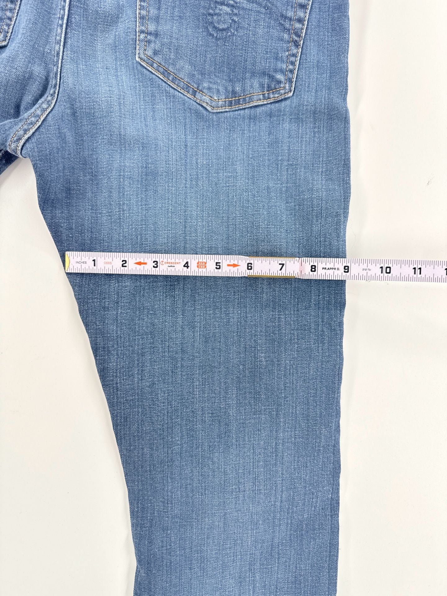 R13 Jeans Bootcut Size 30 Blue Denim 8