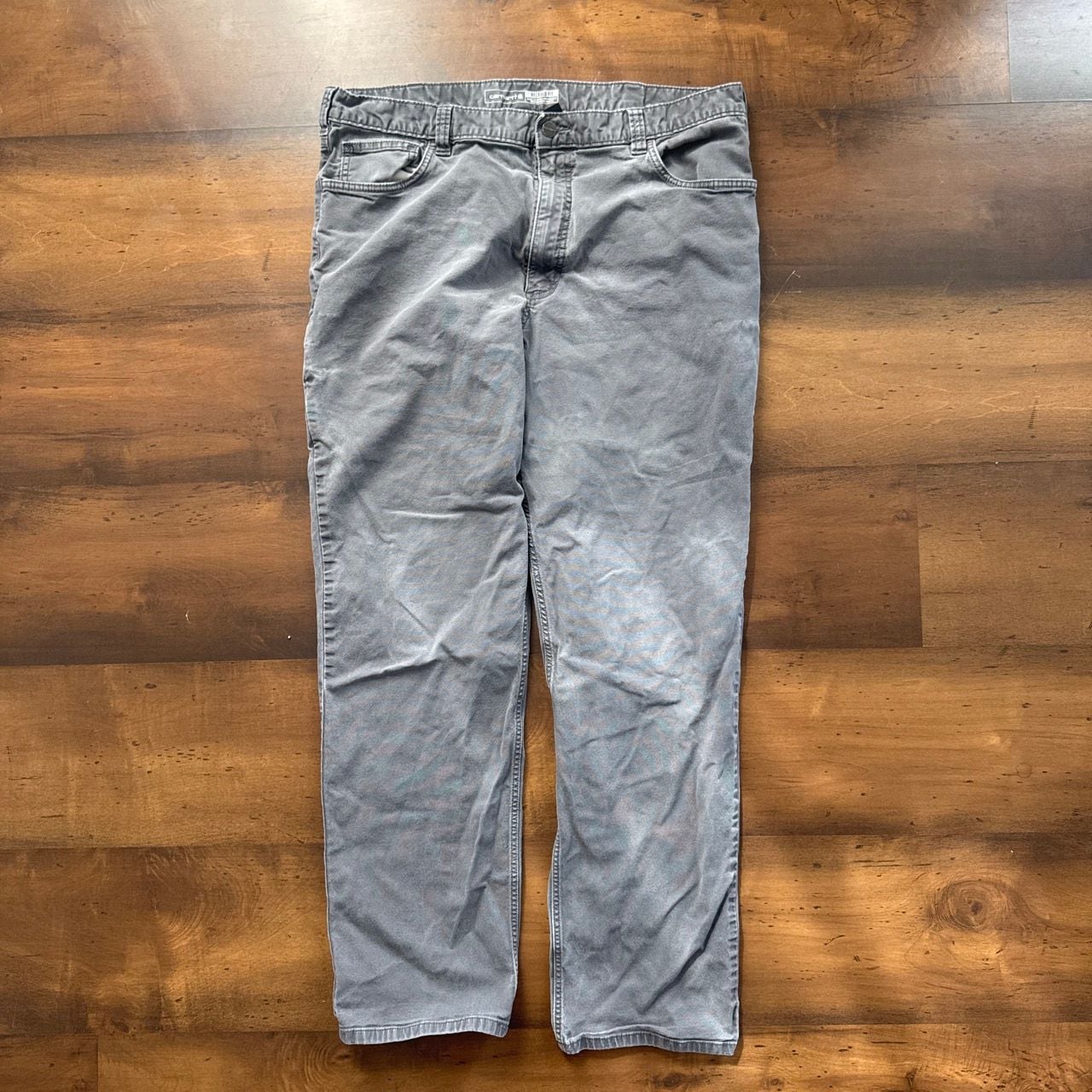 Carhartt Relaxed Fit Utility Pants Gray Size 36x30 4
