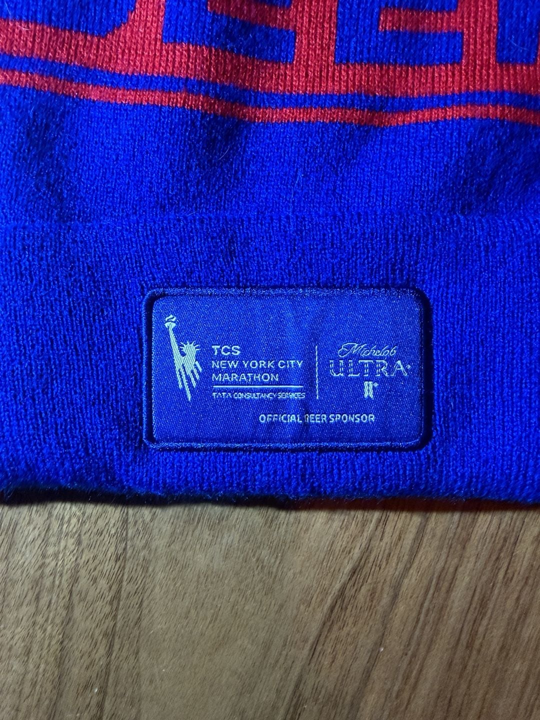 Michelob Ultra TCS New York City Marathon Pom Beanie Hat 4