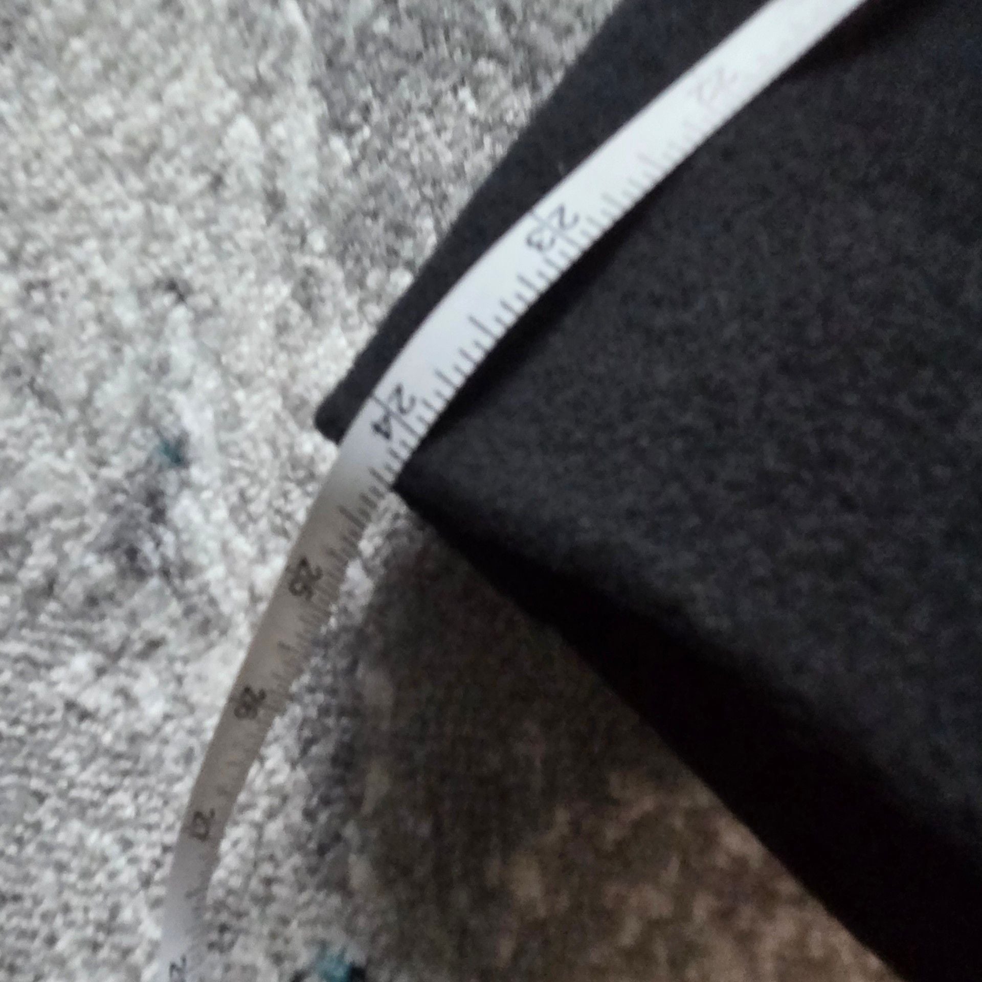 Larry Levine Wool Coat Size 8 Black Merino Long jacket. 11