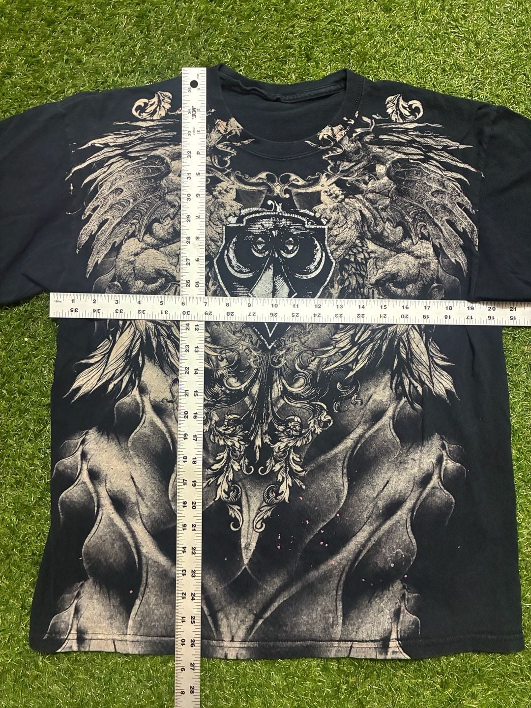 Vintage Chemistry Brand Cyber Goth Affliction Style Graphic T 5