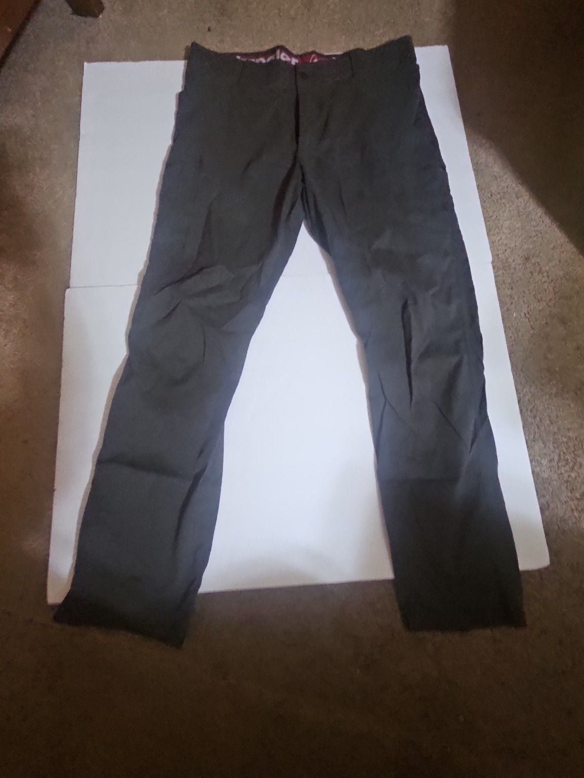 Wrangler Outdoor Pants NW780PT 38x32 Gray Nylon Spandex 2