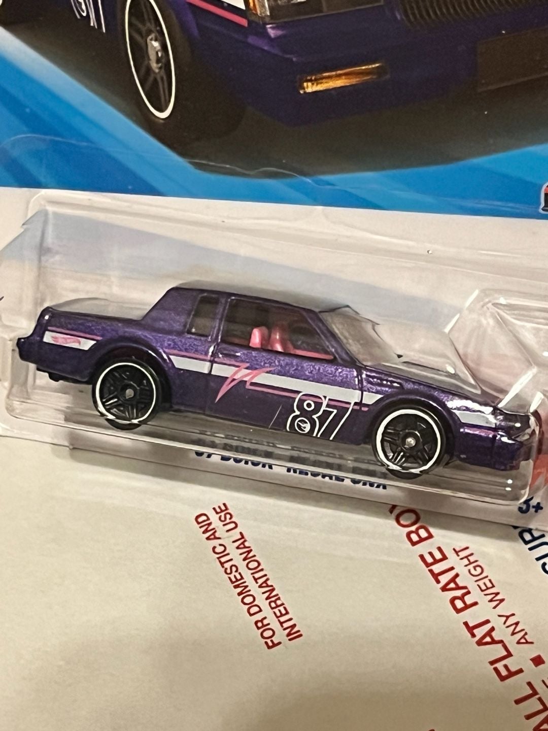 Hot Wheels '87 Buick Regal GNX 87 Night Speed Treasure Hunt 9/250 Purple 2