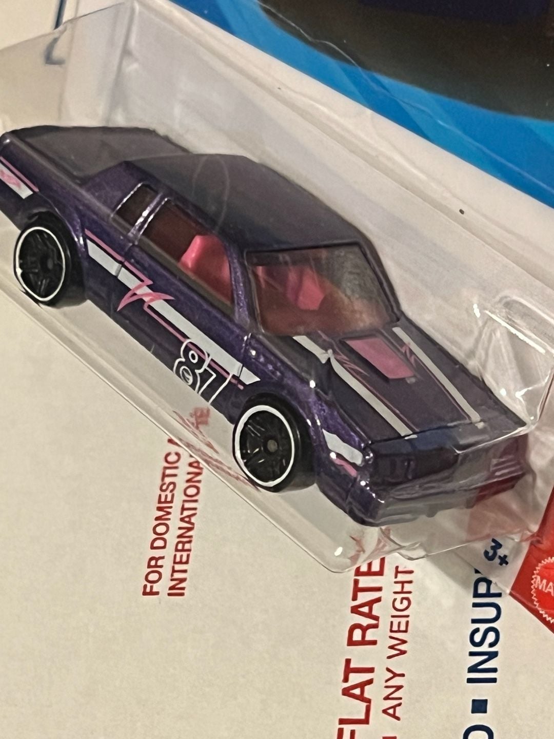 Hot Wheels '87 Buick Regal GNX 87 Night Speed Treasure Hunt 9/250 Purple 3