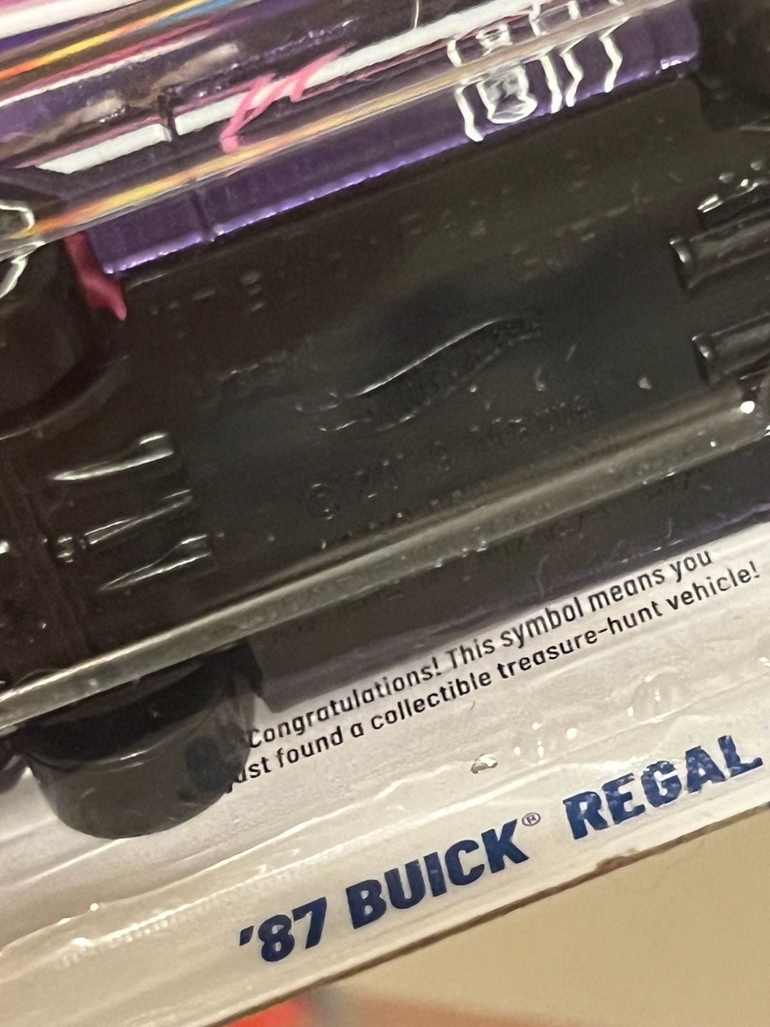 Hot Wheels '87 Buick Regal GNX 87 Night Speed Treasure Hunt 9/250 Purple 4