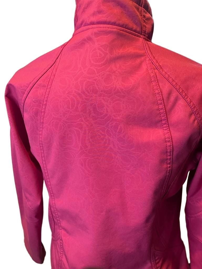 Double Diamond Fleece Jacket Size S/CH Purple 6