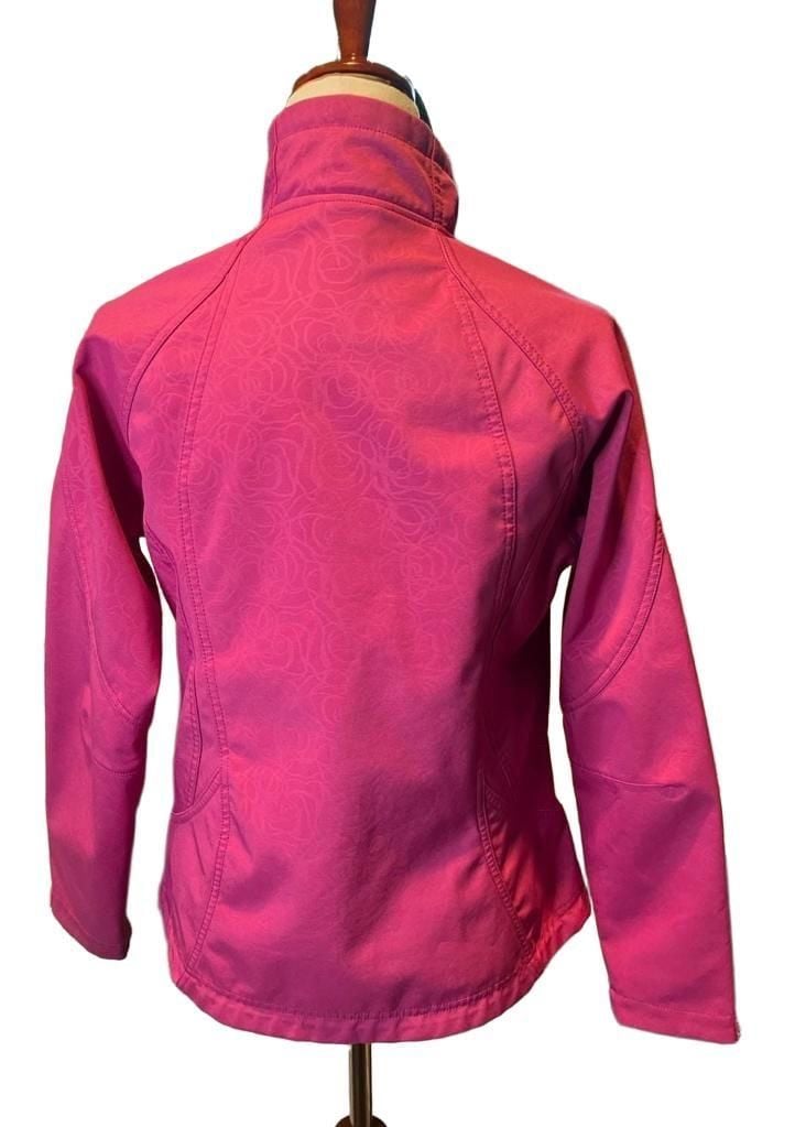 Double Diamond Fleece Jacket Size S/CH Purple 5
