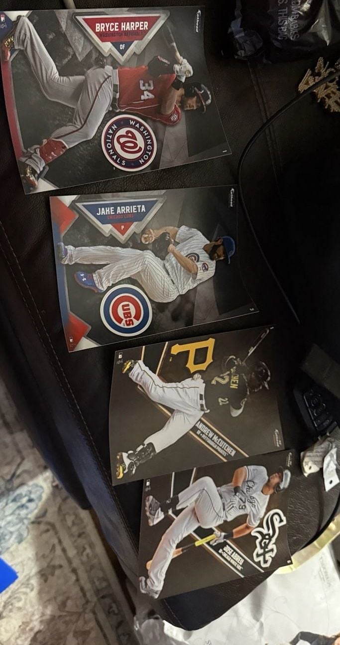 Fathead MLB Baseball Wall Decals Lot of 17 Pre-owned 6