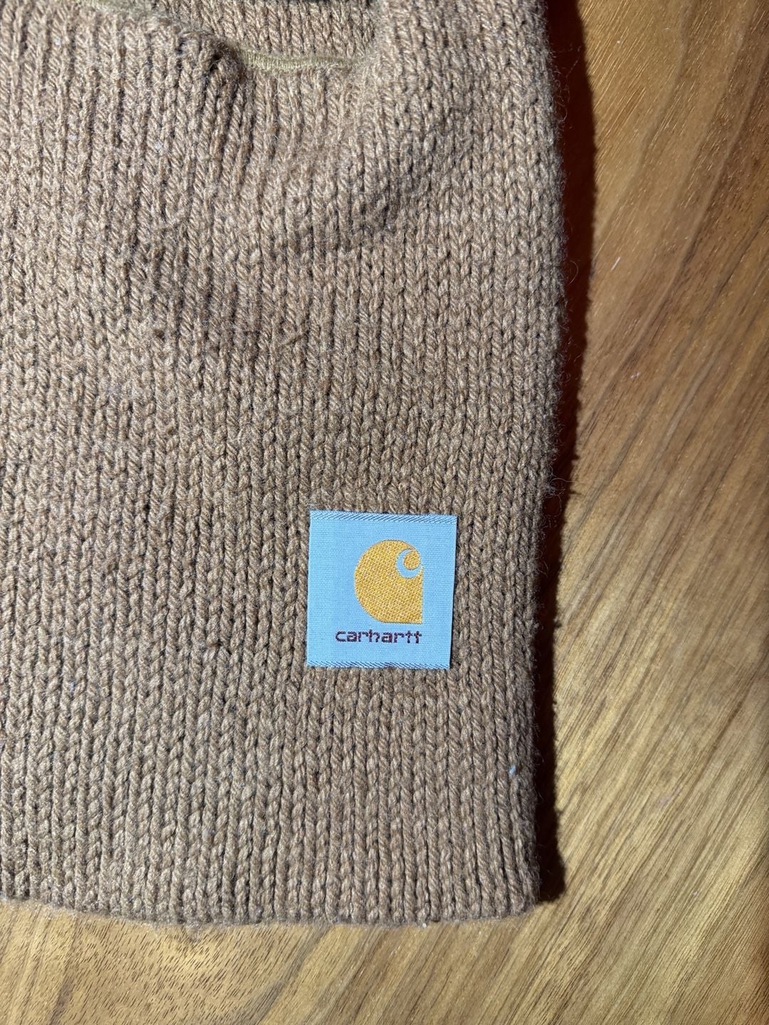 Carhartt Knit Balaclava Brown Ski Mask 3