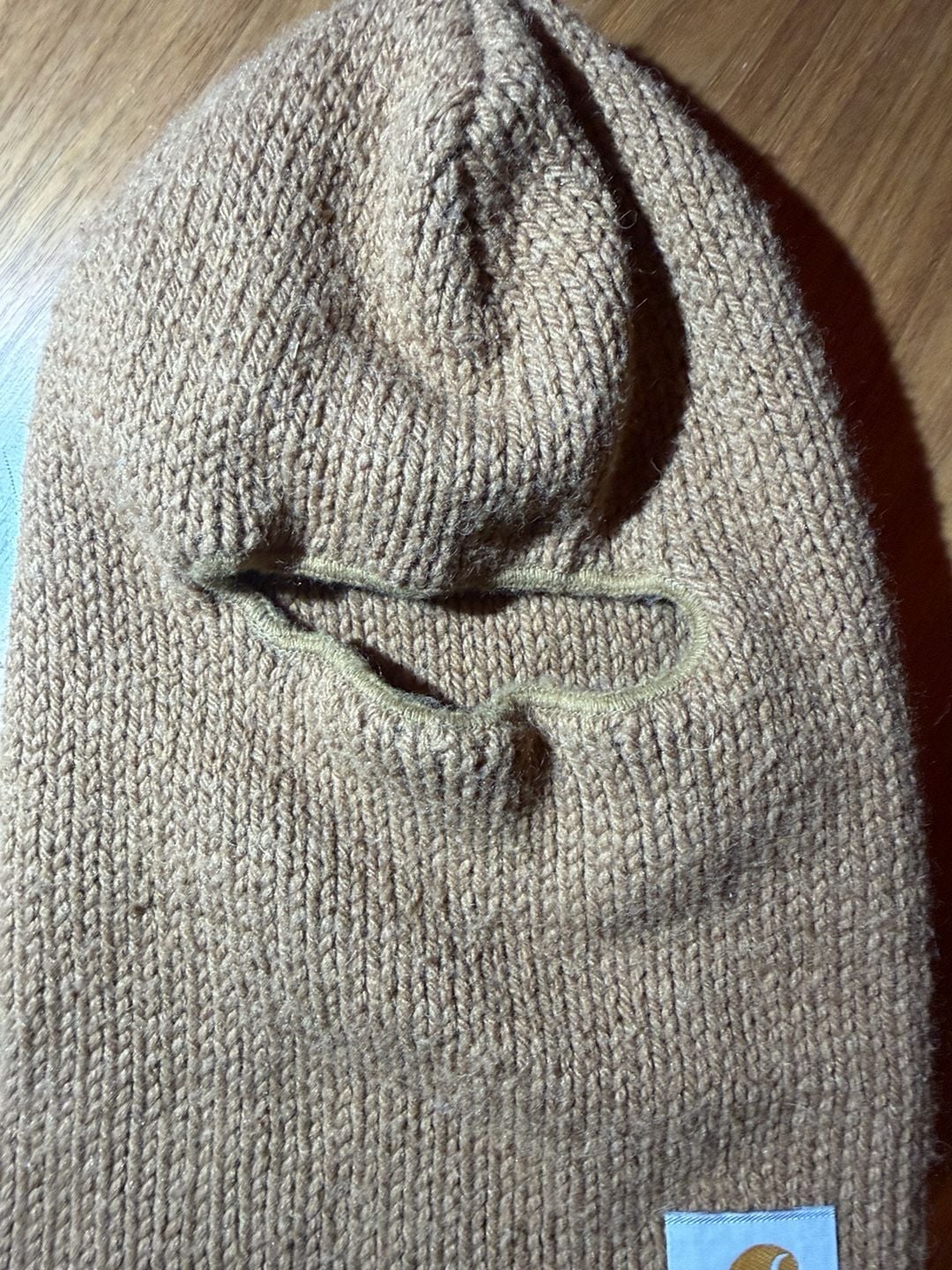 Carhartt Knit Balaclava Brown Ski Mask 4