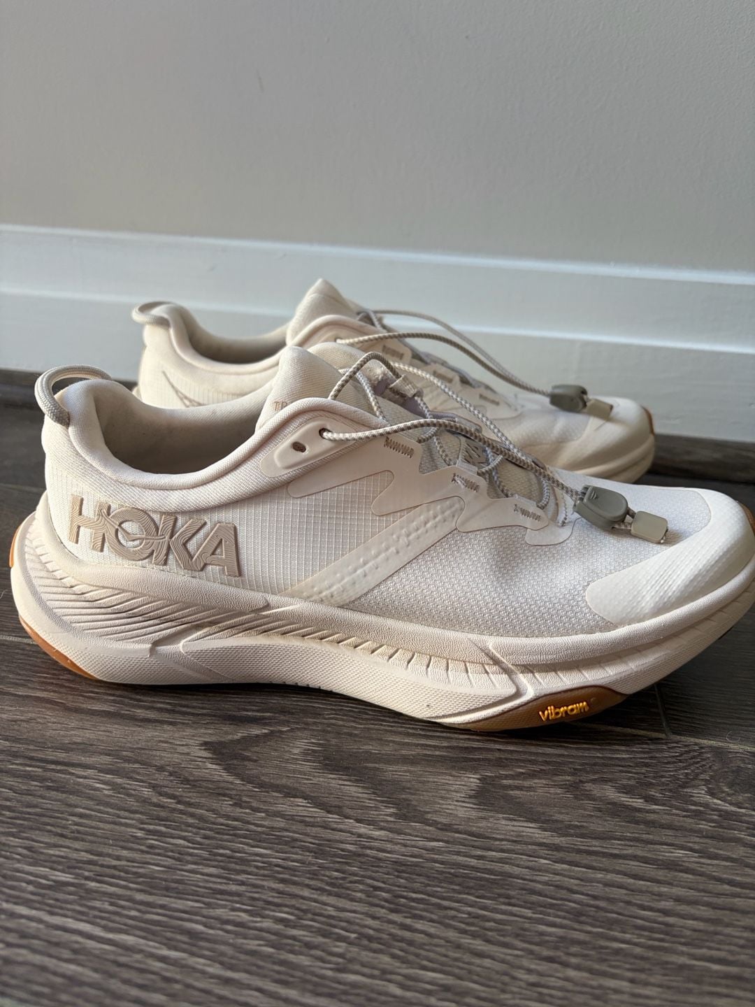 Hoka Transport Size 7.5 Eggnog Cream Sneakers 2