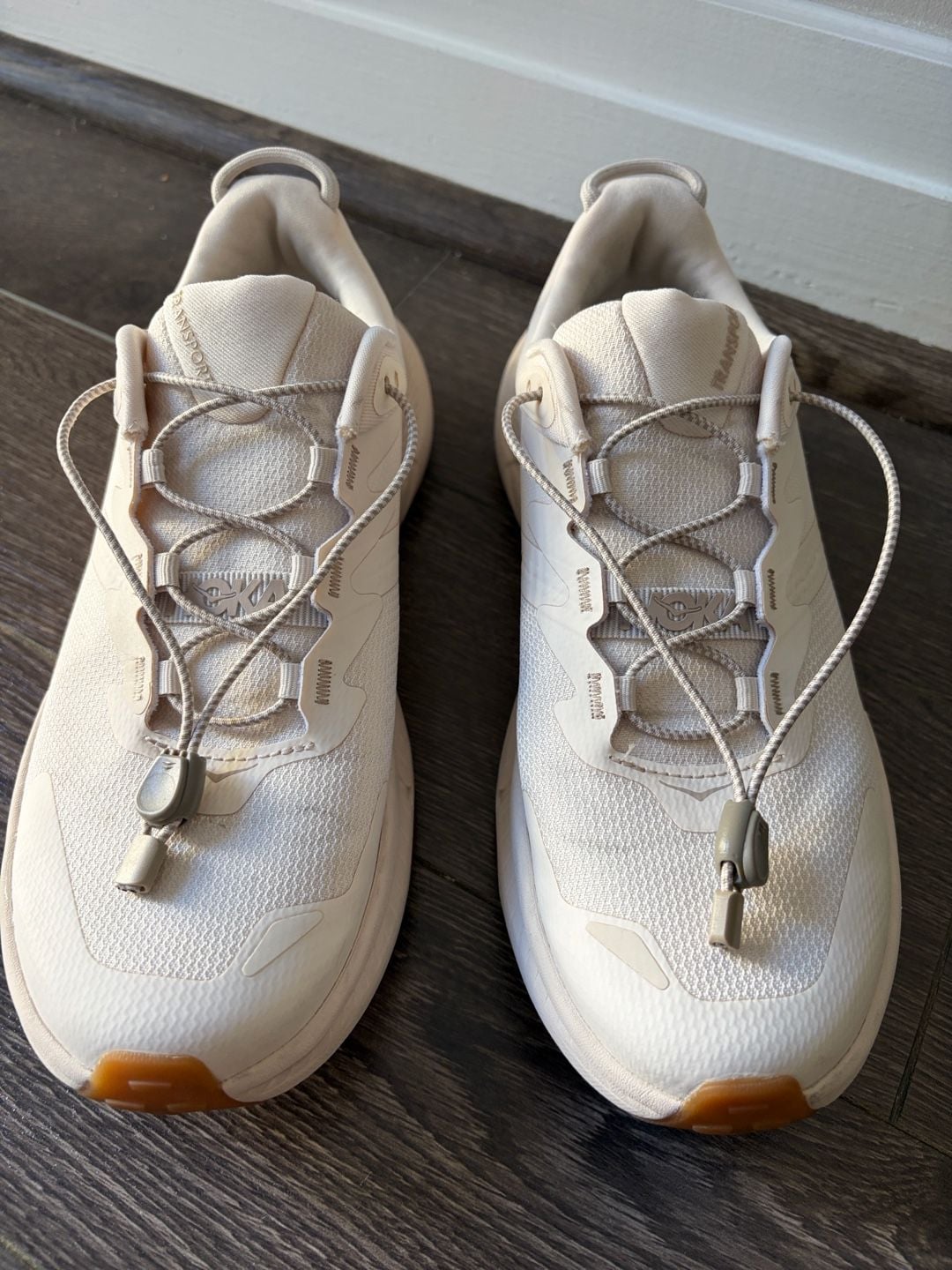 Hoka Transport Size 7.5 Eggnog Cream Sneakers 3
