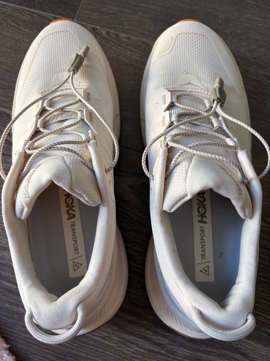 Hoka Transport Size 7.5 Eggnog Cream Sneakers 6