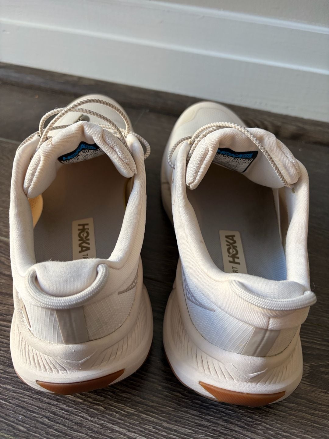 Hoka Transport Size 7.5 Eggnog Cream Sneakers 7