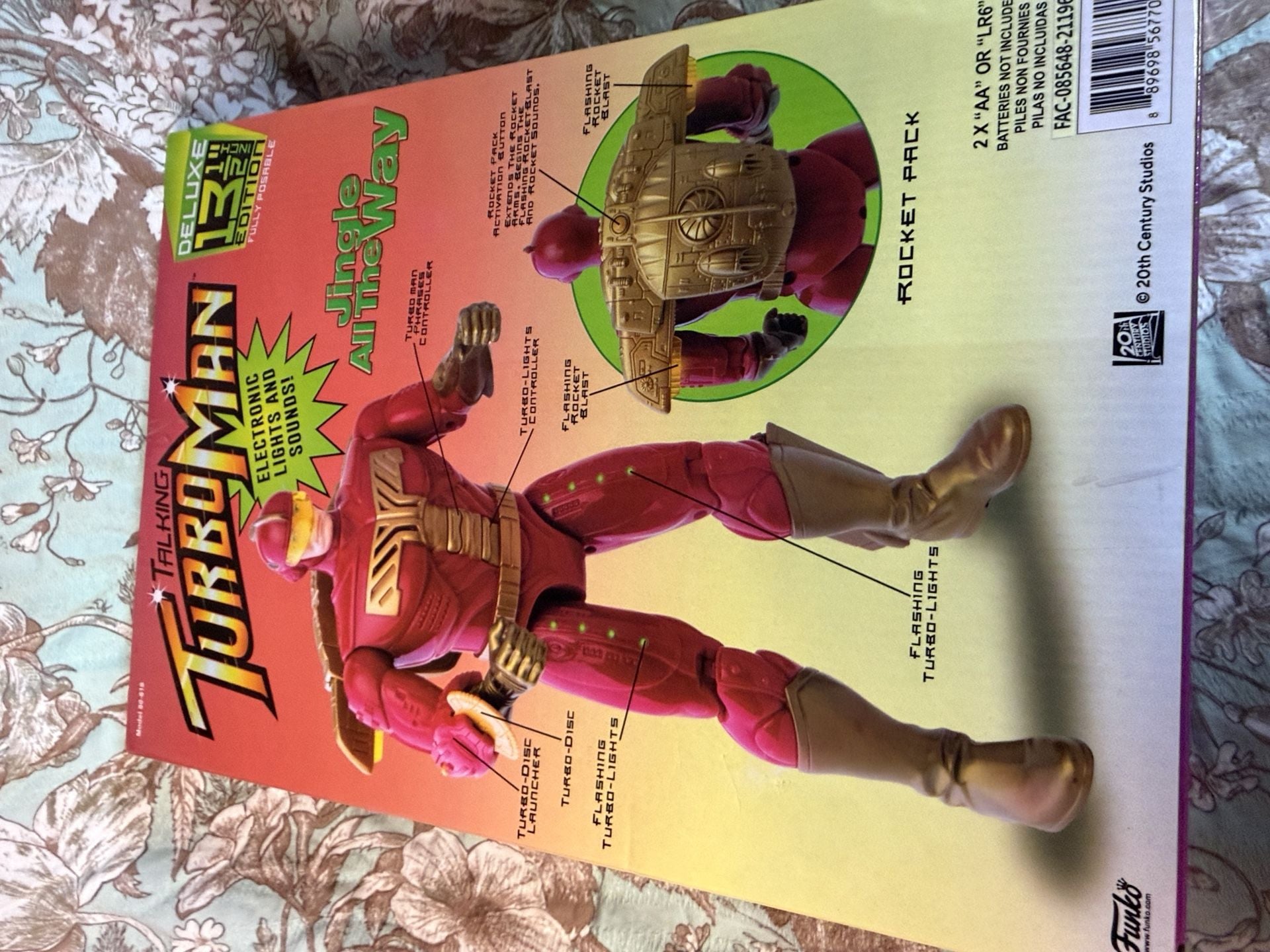 Funko Jingle All The Way Talking Turbo Man Action Figure 4