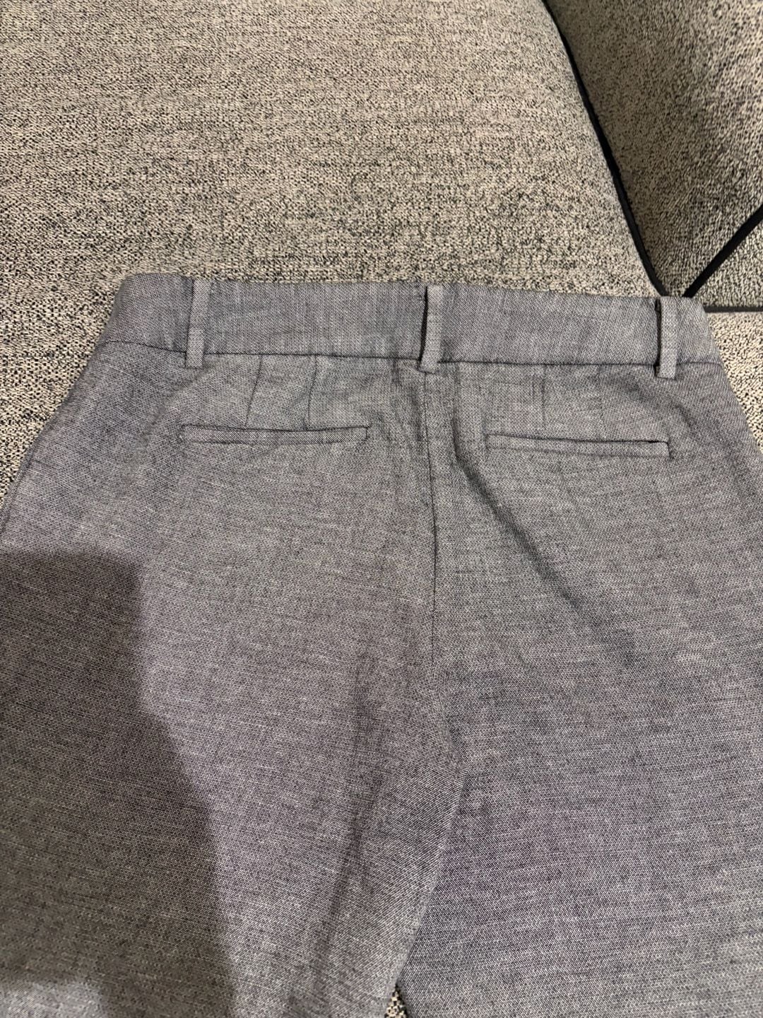 125-Talbots Newport Pants Size 6 Gray Dress Slacks 6