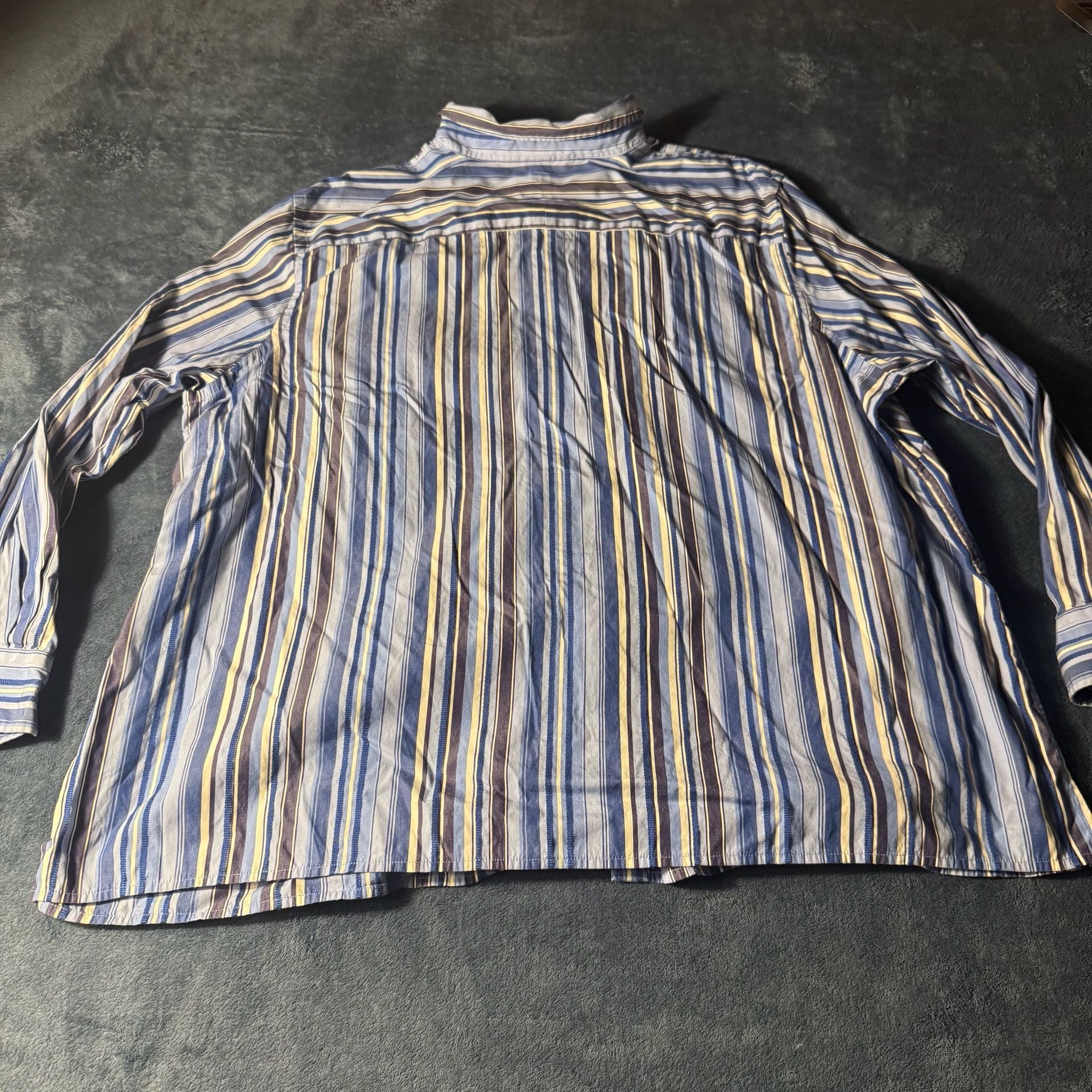Lauren Ralph Lauren Striped Long Sleeve Button Down Shirt Size 3X 7