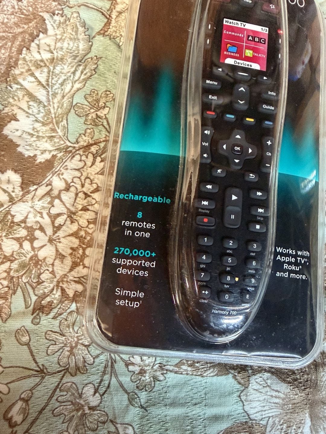Logitech Harmony 700 Rechargeable Remote Control 2