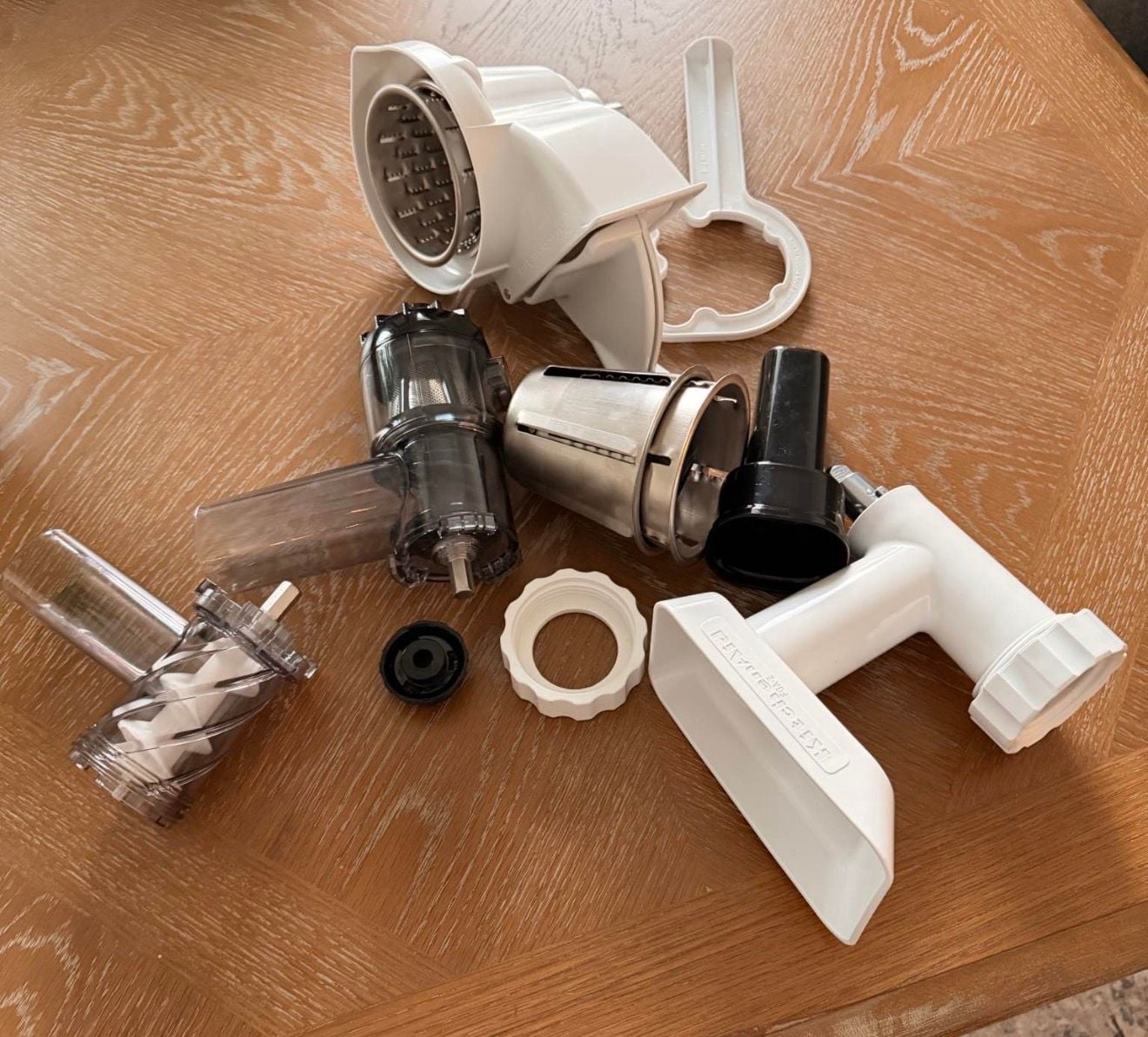 KitchenAid Food Grinder Slicer Shredder And Juicer Attachment Set 5