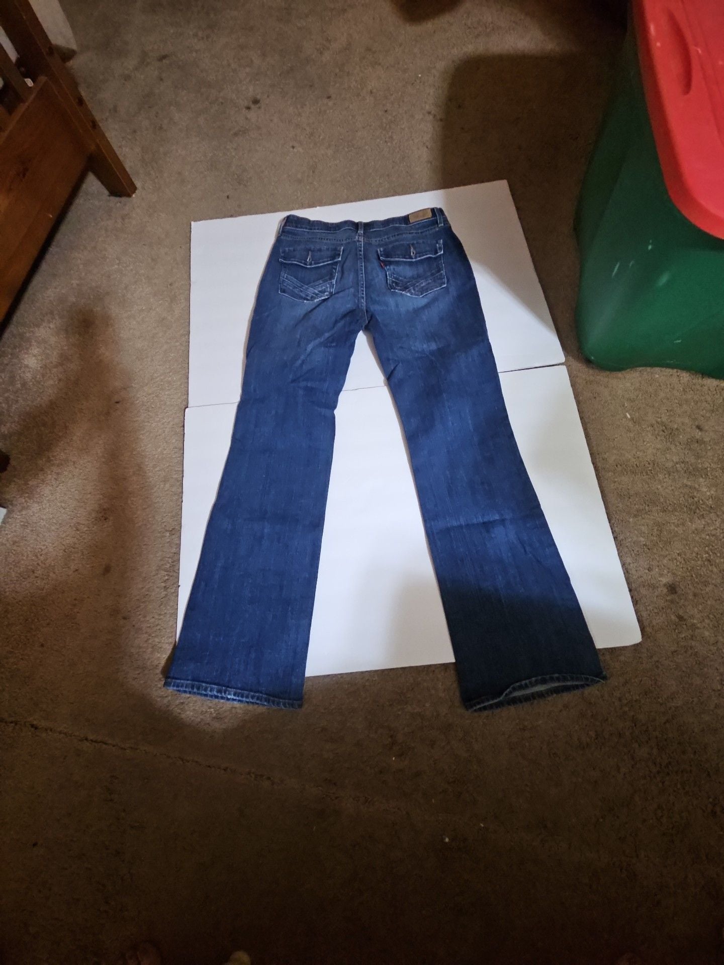Levi's Perfect Waist Boot Cut 525 Jeans Size 10M Blue Denim 3