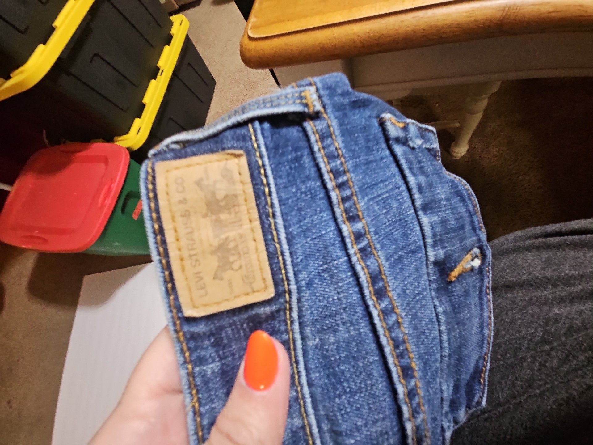 Levi's Perfect Waist Boot Cut 525 Jeans Size 10M Blue Denim 4