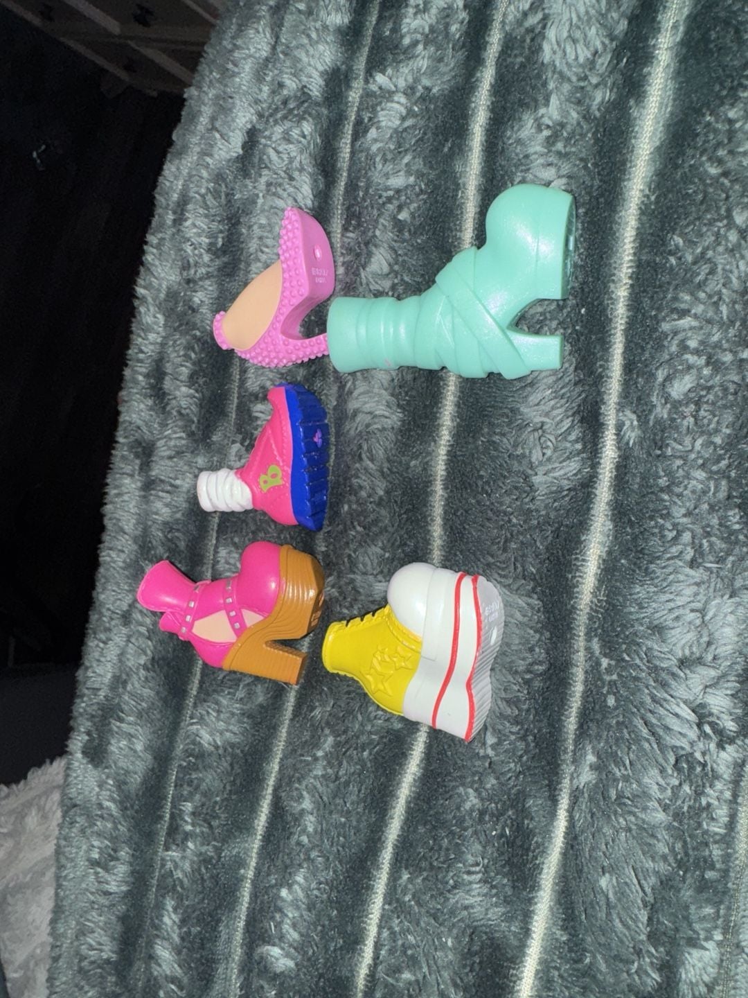 Bratz Doll Shoes Lot of 5 Assorted Platform Heels Boots 1
