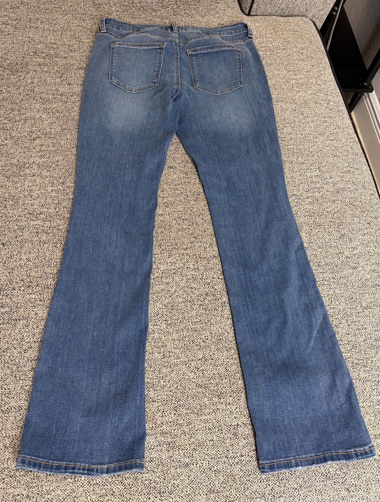 126-Sonoma Goods For Life Bootcut Jeans Blue Denim size 8 3