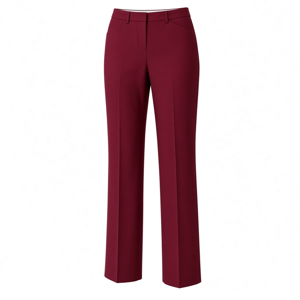 The Limited Dress Pants Size 4L Burgundy Bootcut Slacks 2
