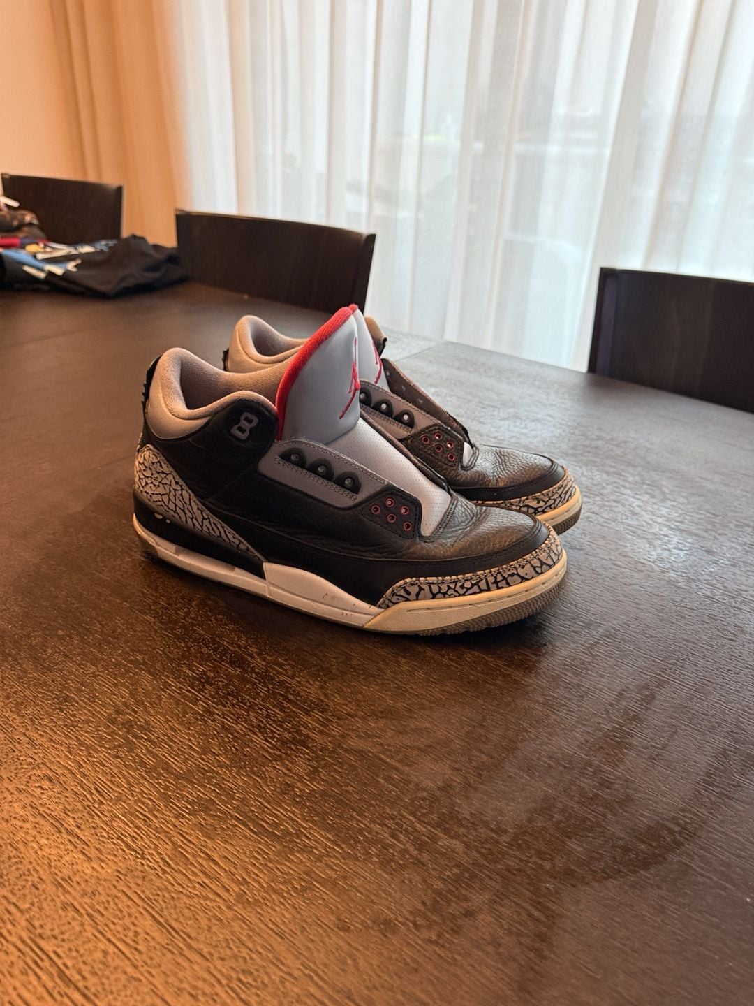 Jordan 3 Retro Black Cement 2011 Size 11 3