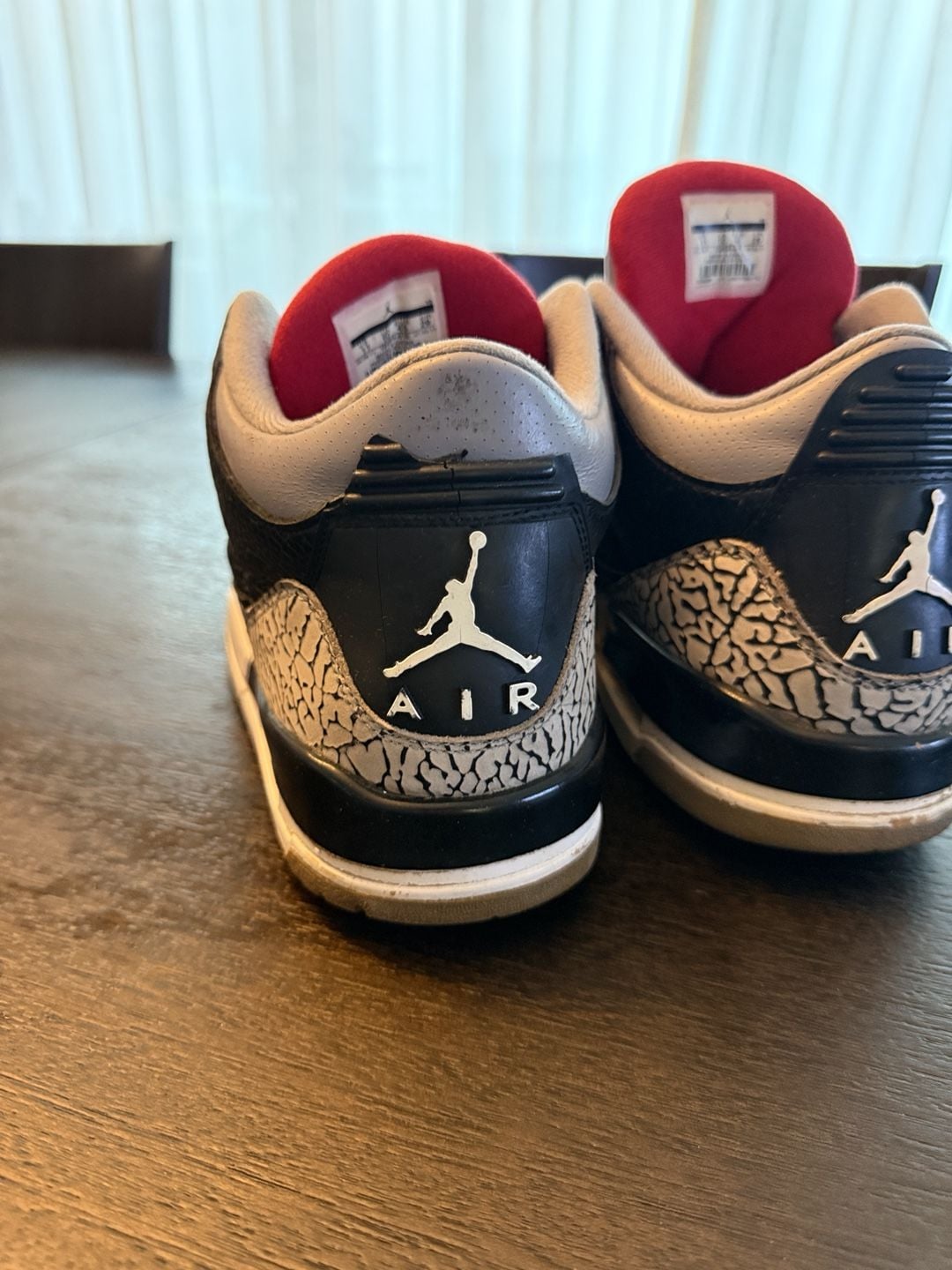 Jordan 3 Retro Black Cement 2011 Size 11 5