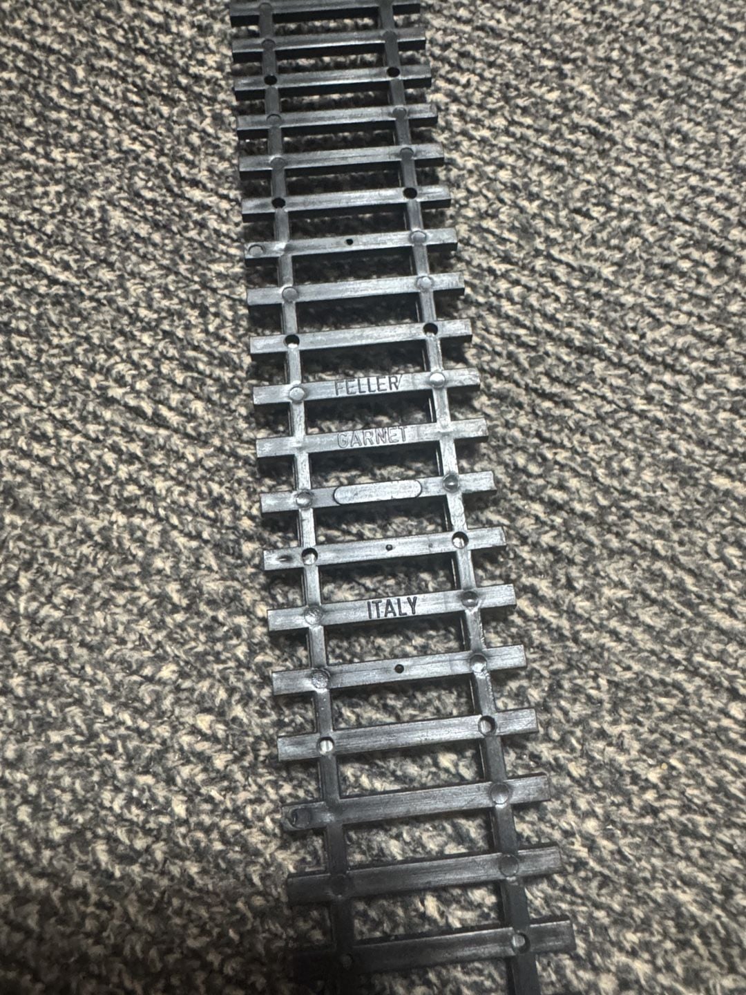 Feller Garnet Toy Train Tracks Made in Italy 3