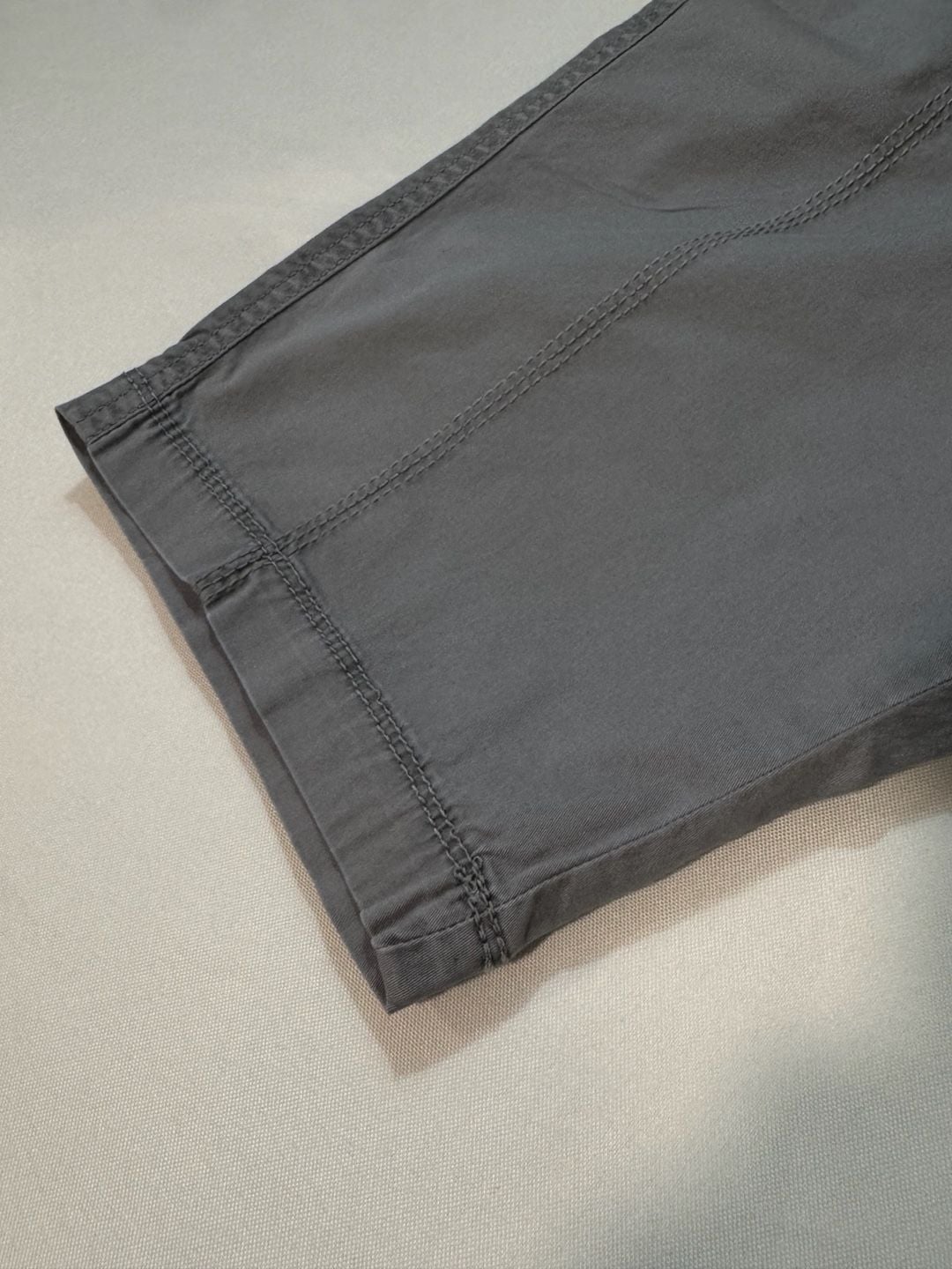 Gray Cargo Skimmer Capri Pants Utility Gorpcore Outdoor Casual Petite Size 12P 10