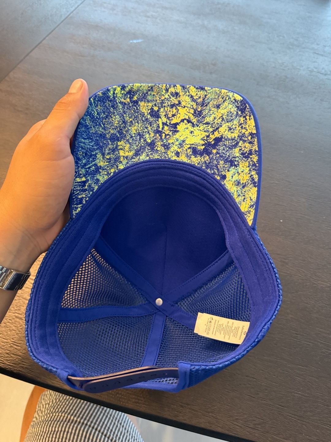 Lululemon Trucker Hat Blue Mesh Cap 7