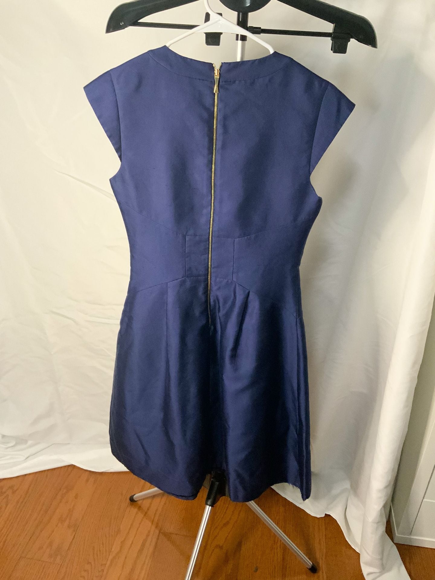 Kate Spade New York Dress Women Size 6 Blue Silk Blend 5