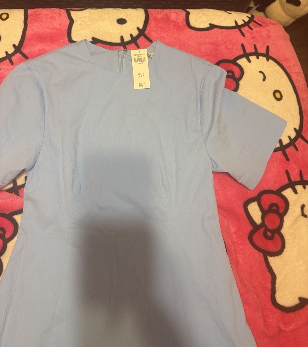 Abercrombie & Fitch Mini Dress Size Small P Blue New With Tags 3
