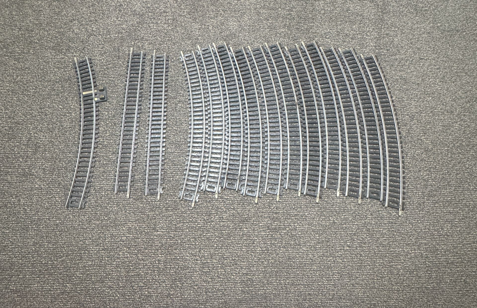 Feller Garnet Toy Train Tracks Made in Italy 1