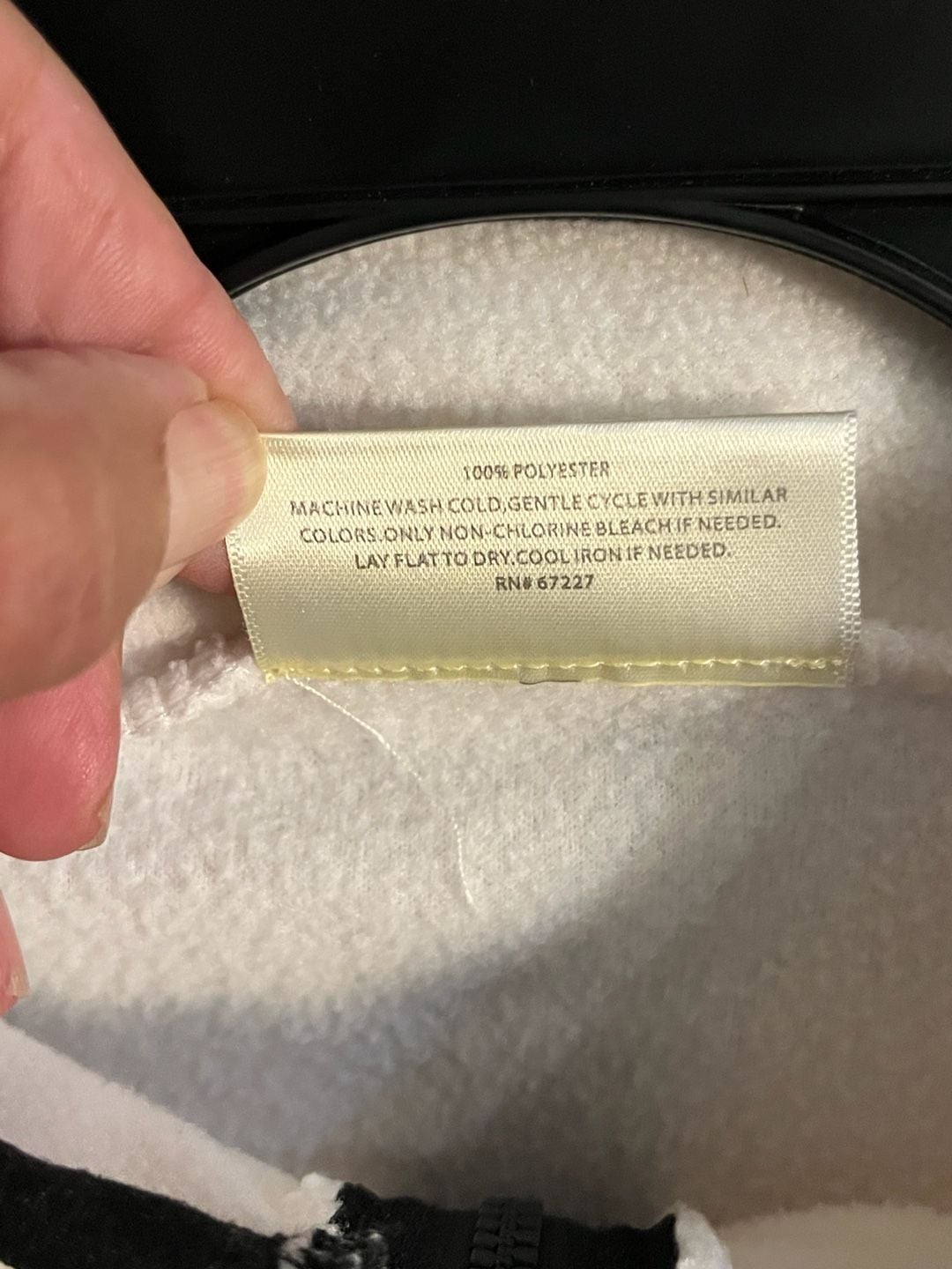 Bobbie Brooks Fleece Pullover Size 2X White 1/4 Zip Plus Size 003-173 4