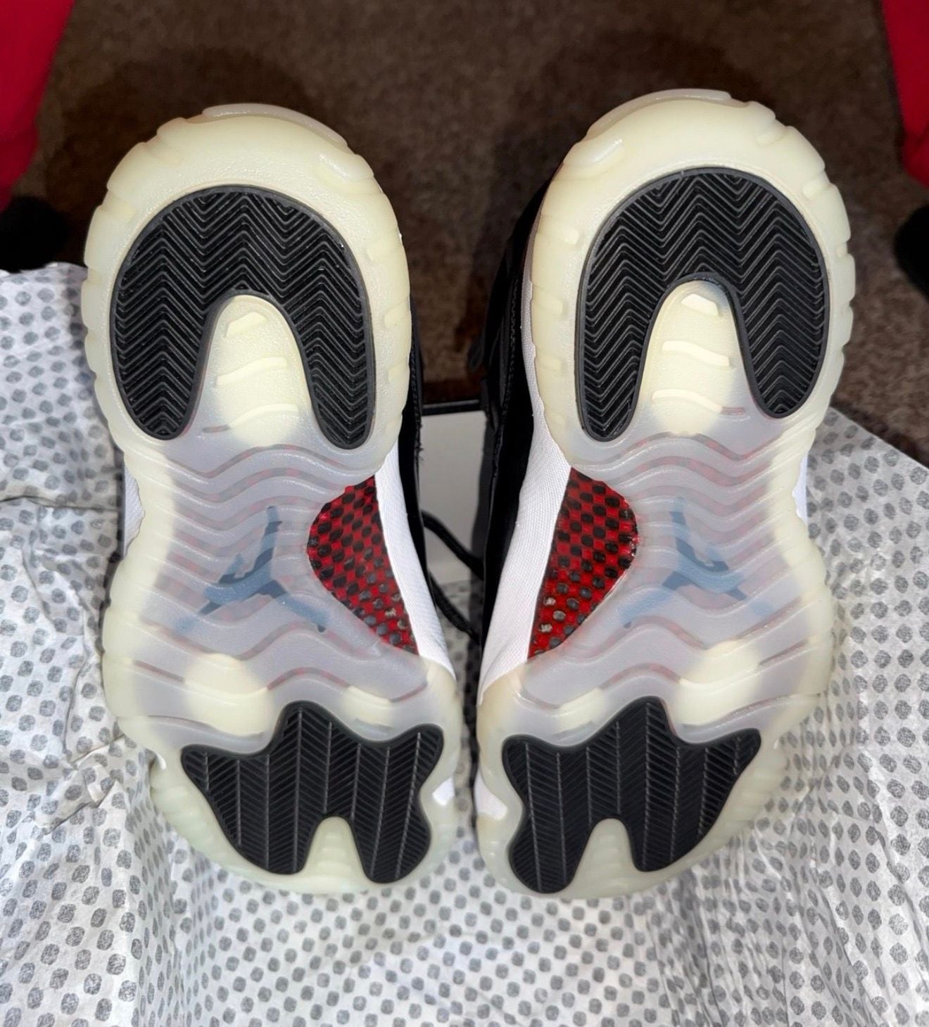 Nike Air Jordan 11 Retro Jubilee 25th Anniversary Black White Sneakers 4
