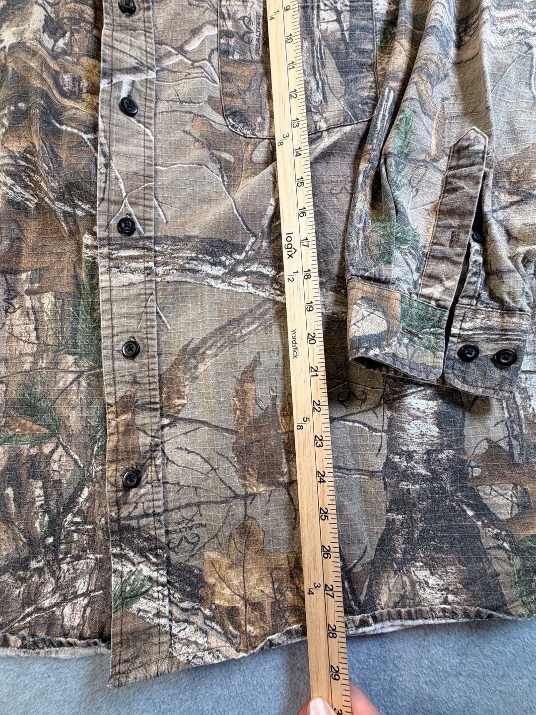 RedHead RealTree Camo Long Sleeve Button Down Shirt Size 2XL 4